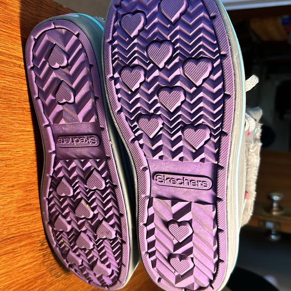 3/$25 NWOT Skechers Thinsulate 3M Snow Boots Waterproof Gray Leather. Size 5 - Picture 7 of 13